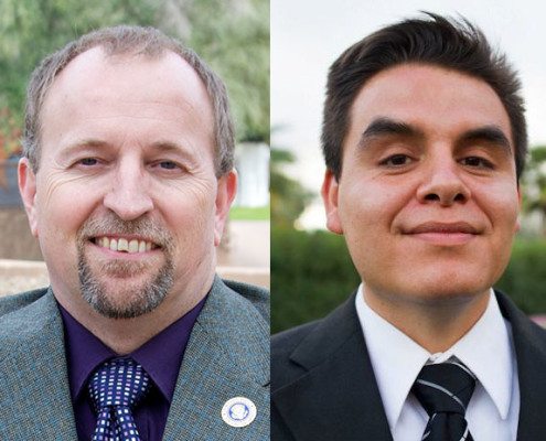 Scott Prior (L) and Juan Mendez (R), two Arizona politicians who are standing up for Secular Arizonans